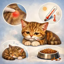 Efectos secundarios normales de la vacuna trivalente felina